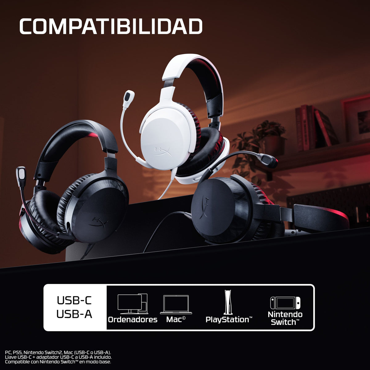 EAN 0199251514630 - HyperX Cloud Stinger 3 Gaming Headset PlayStation Alámbrico Diadema Blanco imagen 5