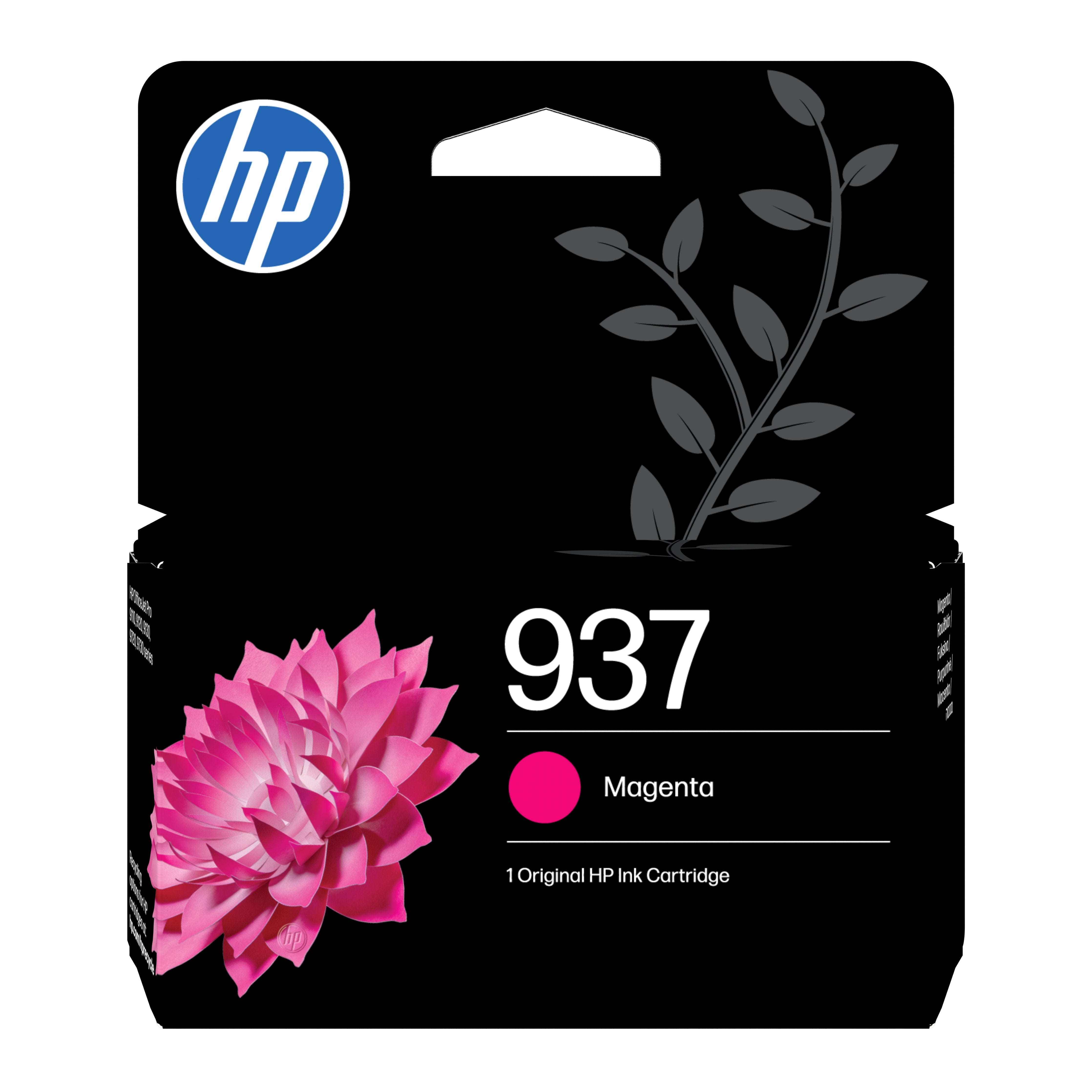EAN 0199764687913 - HP 937 Magenta Original Ink Cartridge cartucho de tinta 1 pieza(s) Rendimiento estándar imagen 1