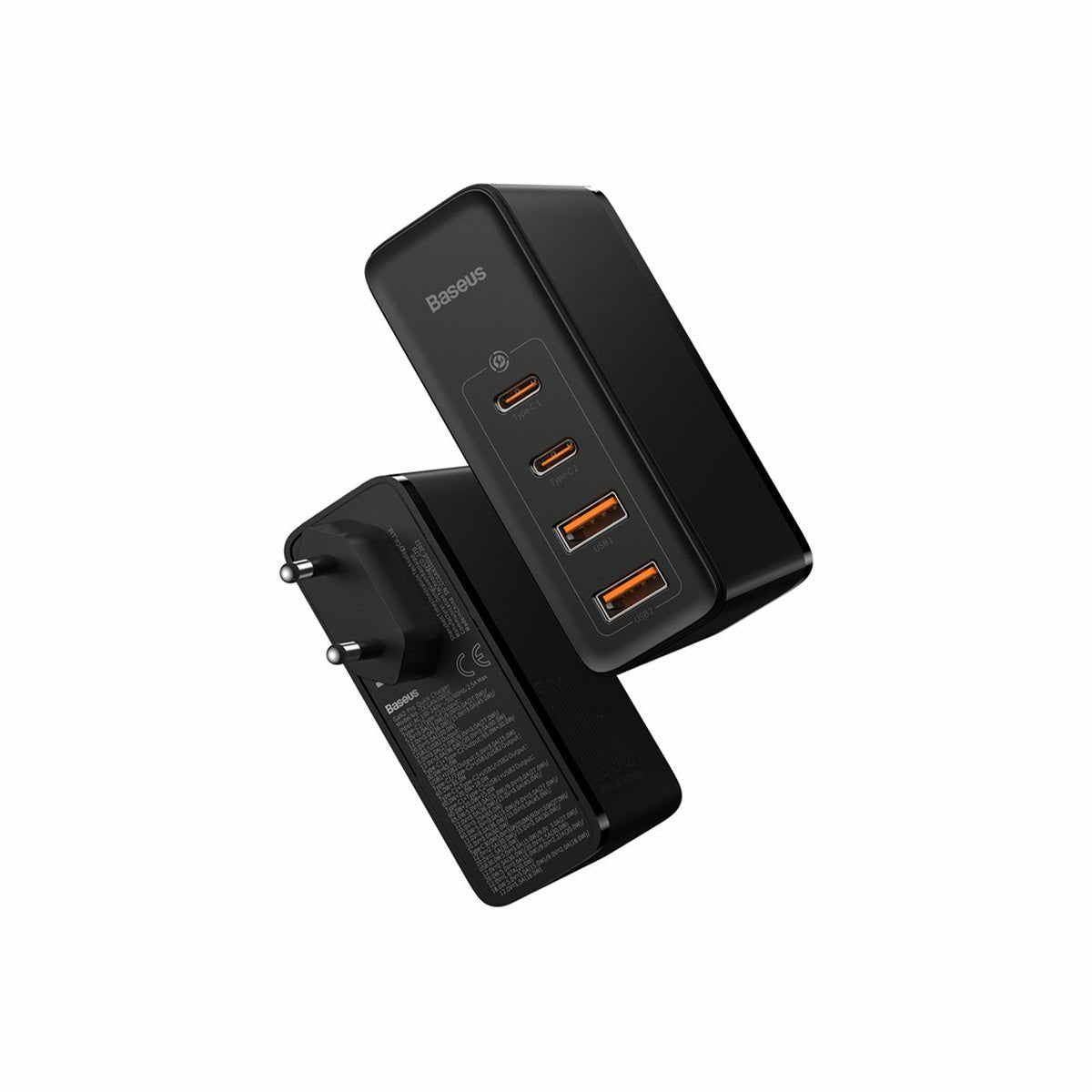 Baseus Cargador Gan2 Pro 100w 2xusb-C+2xusb