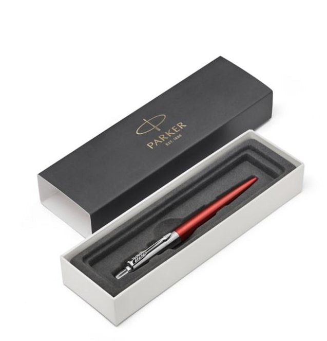 Parker 1953189 Bolígrafo Azul Bolígrafo De Punta Retráctil Con Pulsador