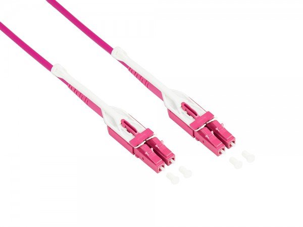 EAN 4014619716883 - Alcasa LW-U803LC4 Cable de fibra óptica e InfiniBand 3 m 2x LC Violeta imagen 1