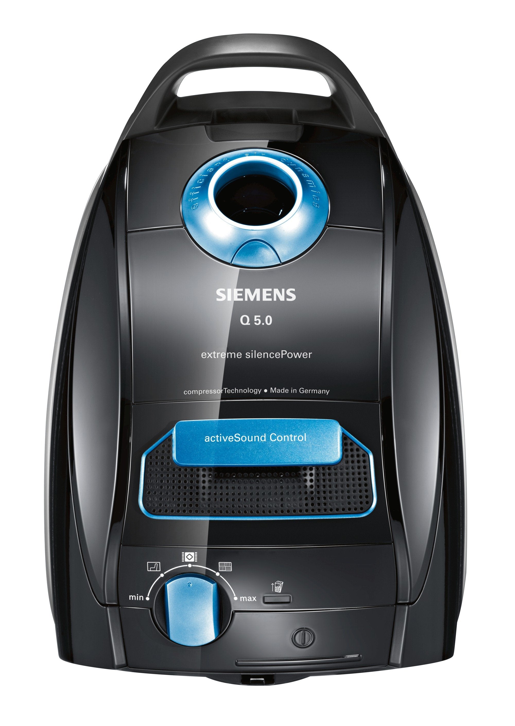 Aspirador Cilíndrico Siemens Vsq5x1230 Q5.0 Silencio Extremo Potencia 850w Vsq5x1230