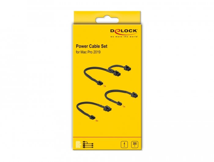 Delock Powercable Set Passend Für Mac Pro 2019