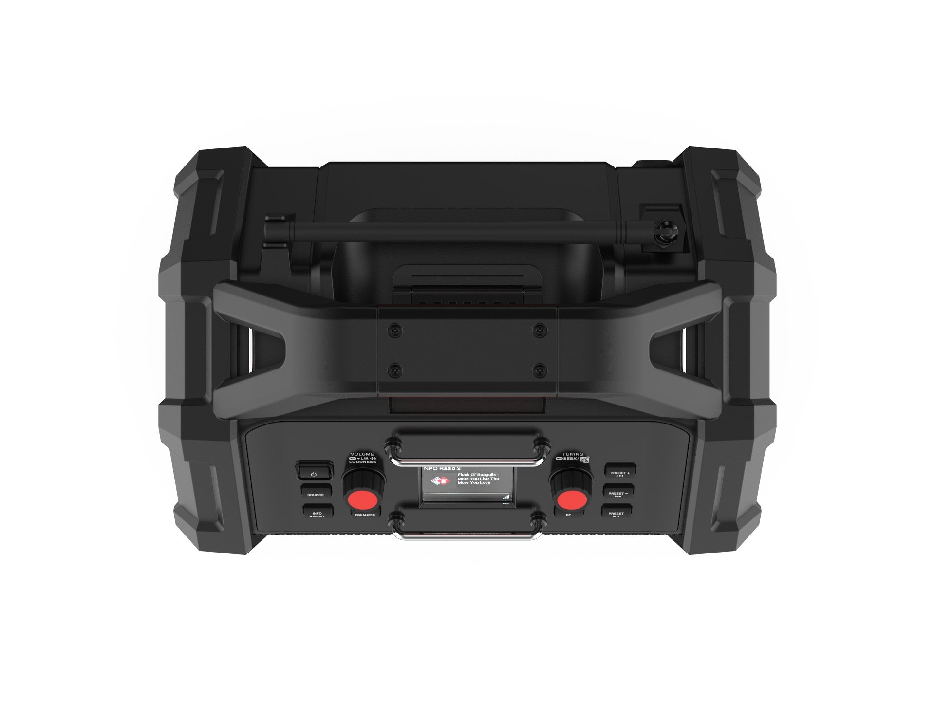 EAN 8719689465629 - Perfectpro ROCKTAGON Lugar de trabajo Digital Negro, Rojo imagen 10