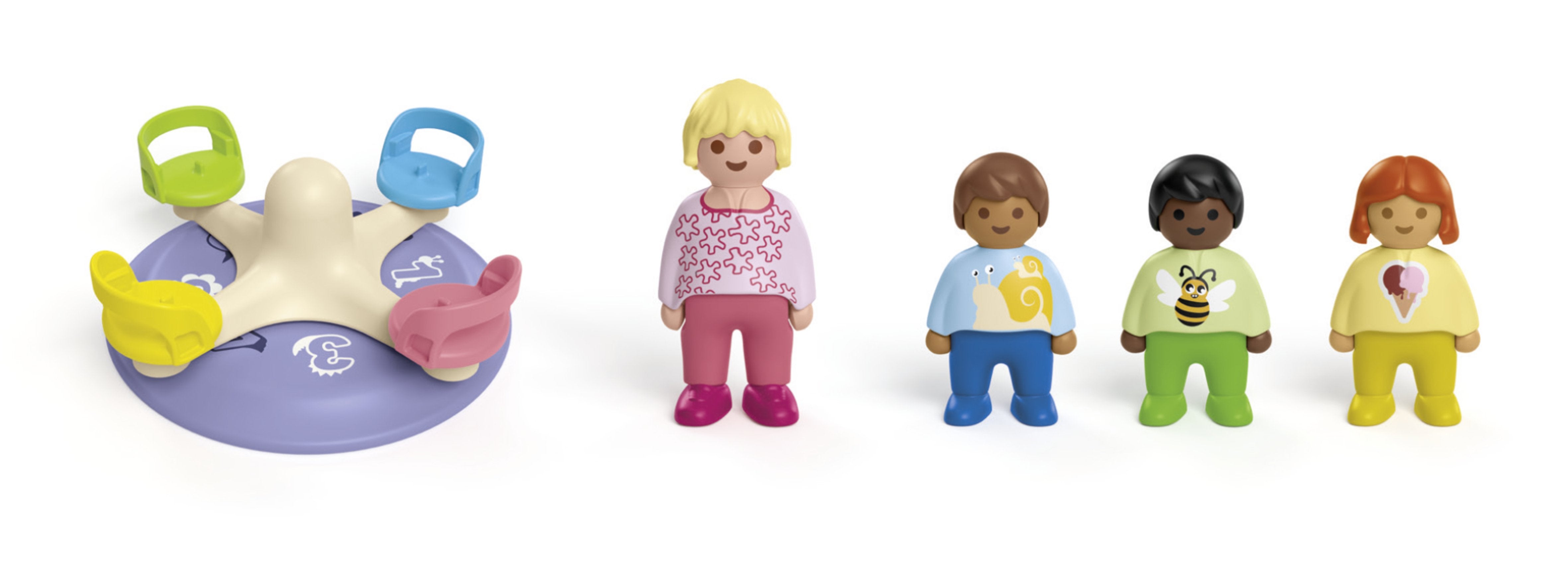 Playmobil Junior Carrusel Con Figuras