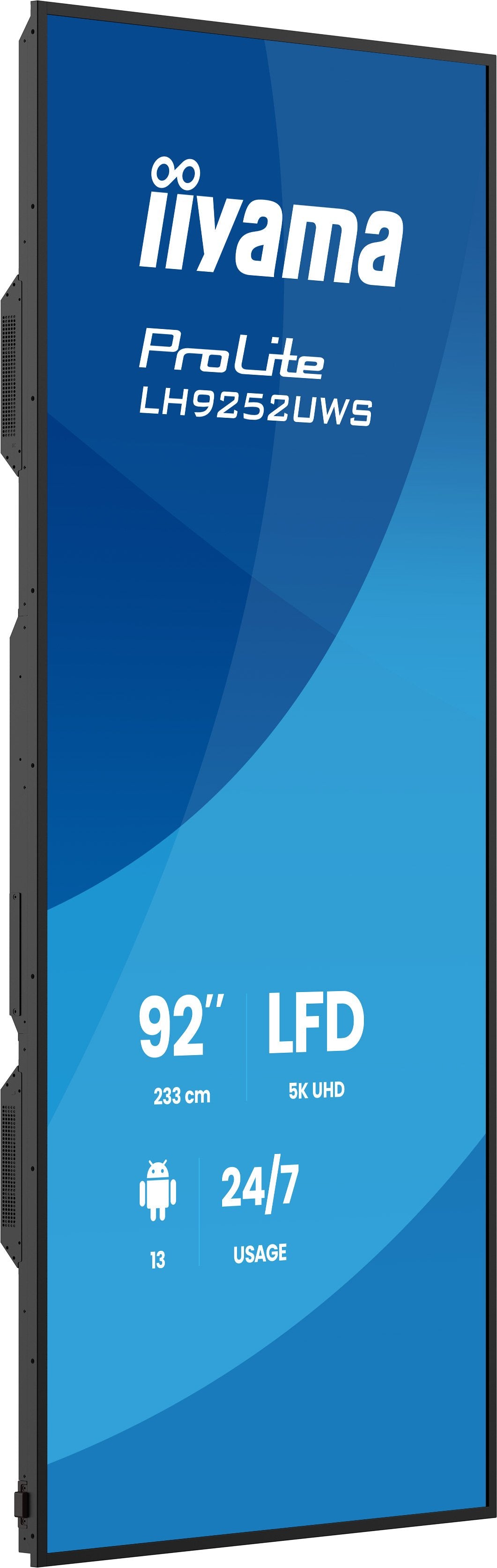 EAN 4948570128051 - iiyama LH9252UWS-B1AG pantalla de señalización Diseño de quiosco 2,34 m (92") LCD Wifi 500 cd / m² UltraW imagen 4