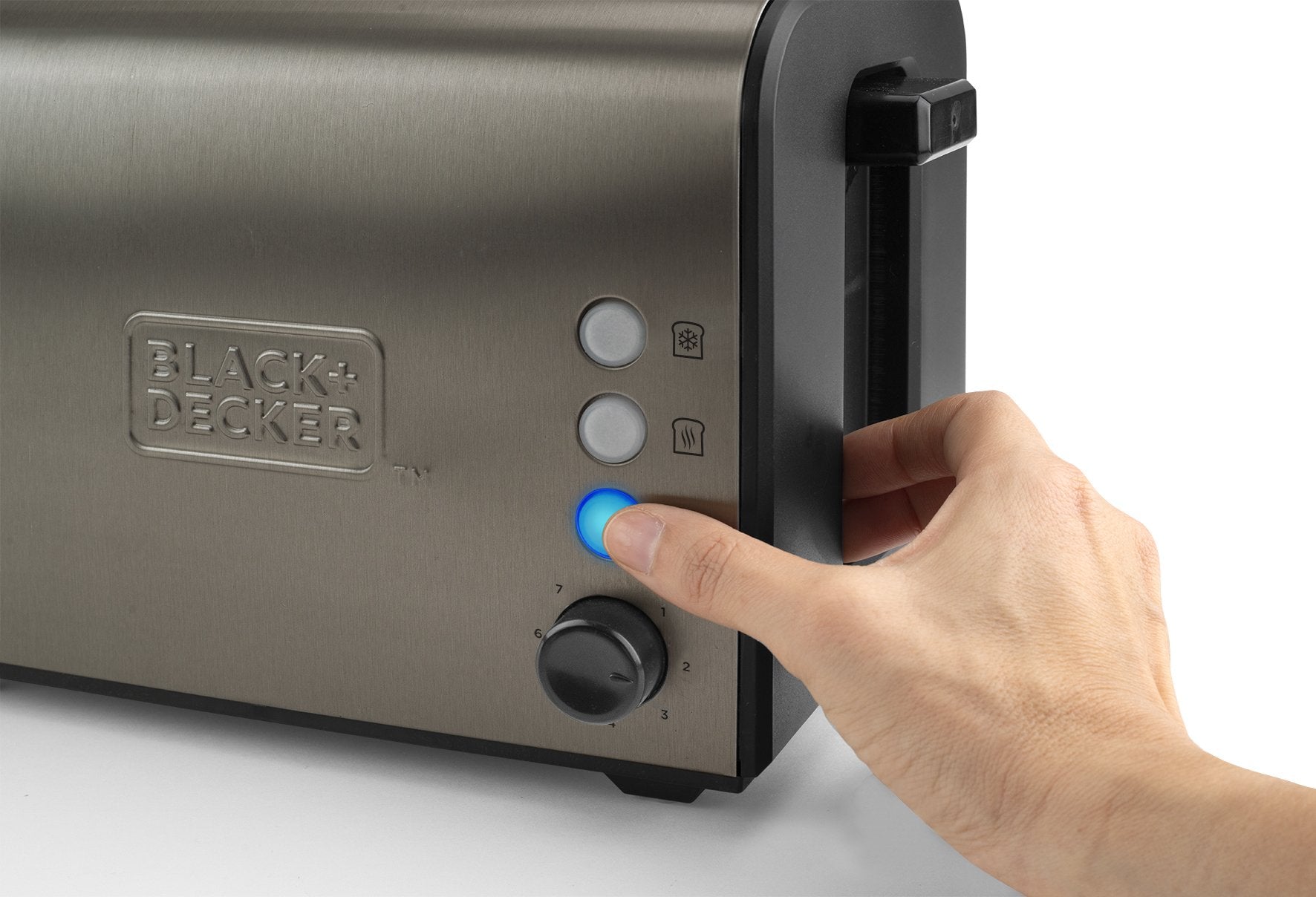 Black & Decker Toaster Bxto900e Grey 900 W