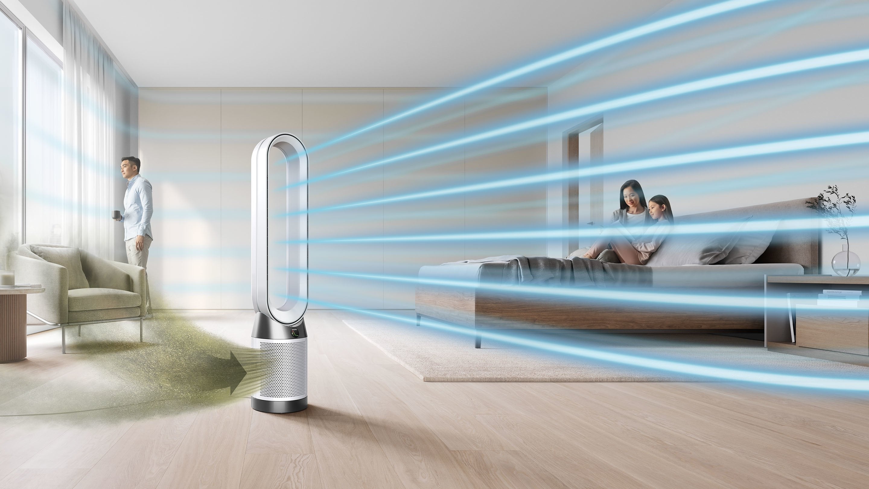 Purificador Fresco Dyson - Tp10 Weiss