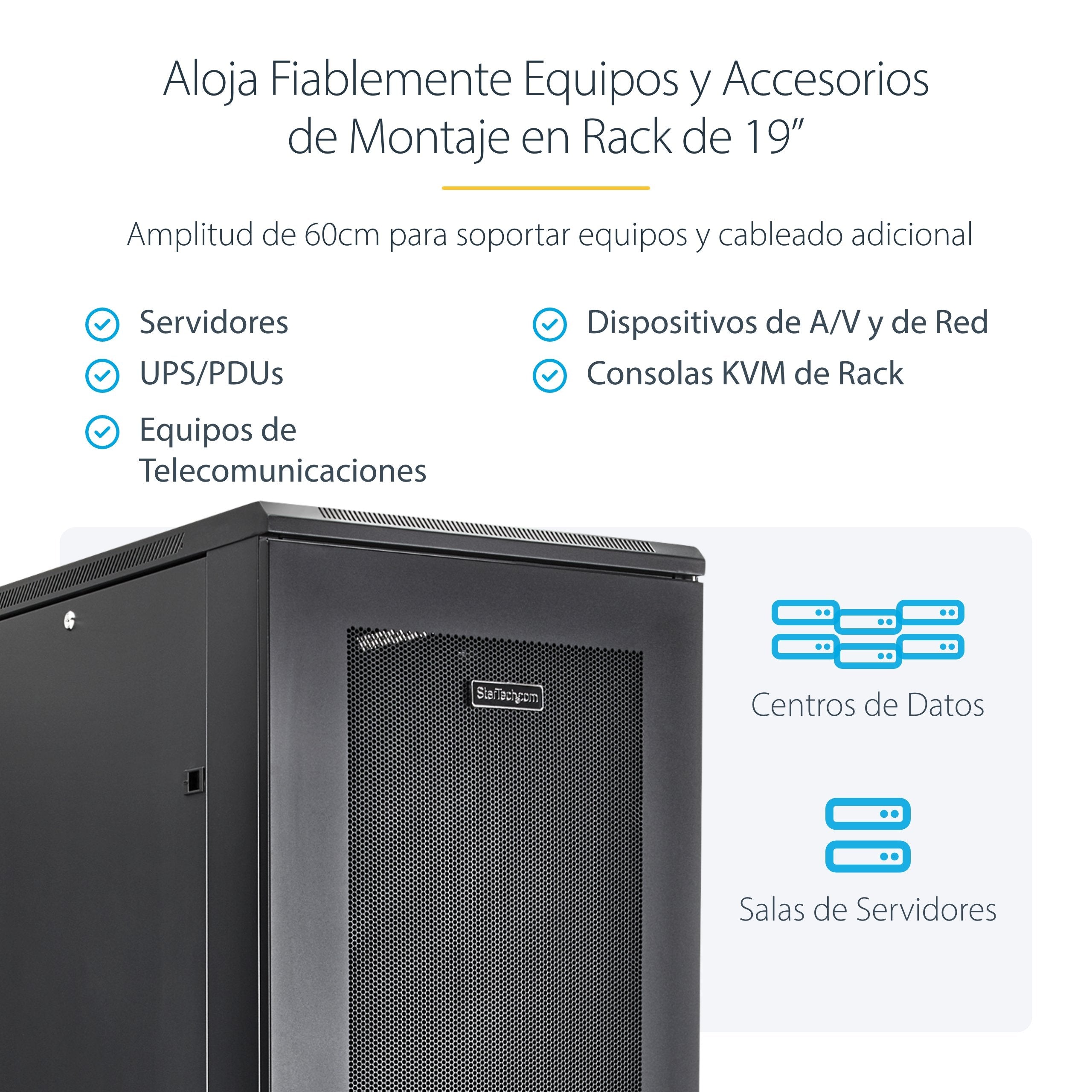 Rack Armario De Equipos 42u - Profundidad De 36in