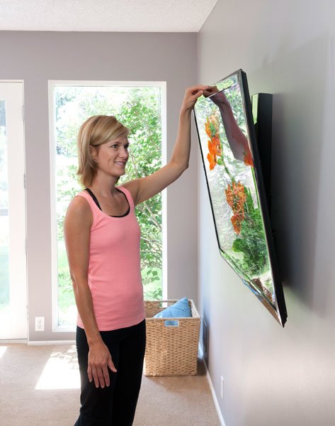 Soporte De Pared Ergotron Glide Wall Mount, Hd 152,4 Cm (60") Negro Pared,  Negro, Hd, 18 Kg, 76,2 Cm (30"), 152,4 Cm (60"), 400 X 400 Mm, Ajustes De Altura, Negro