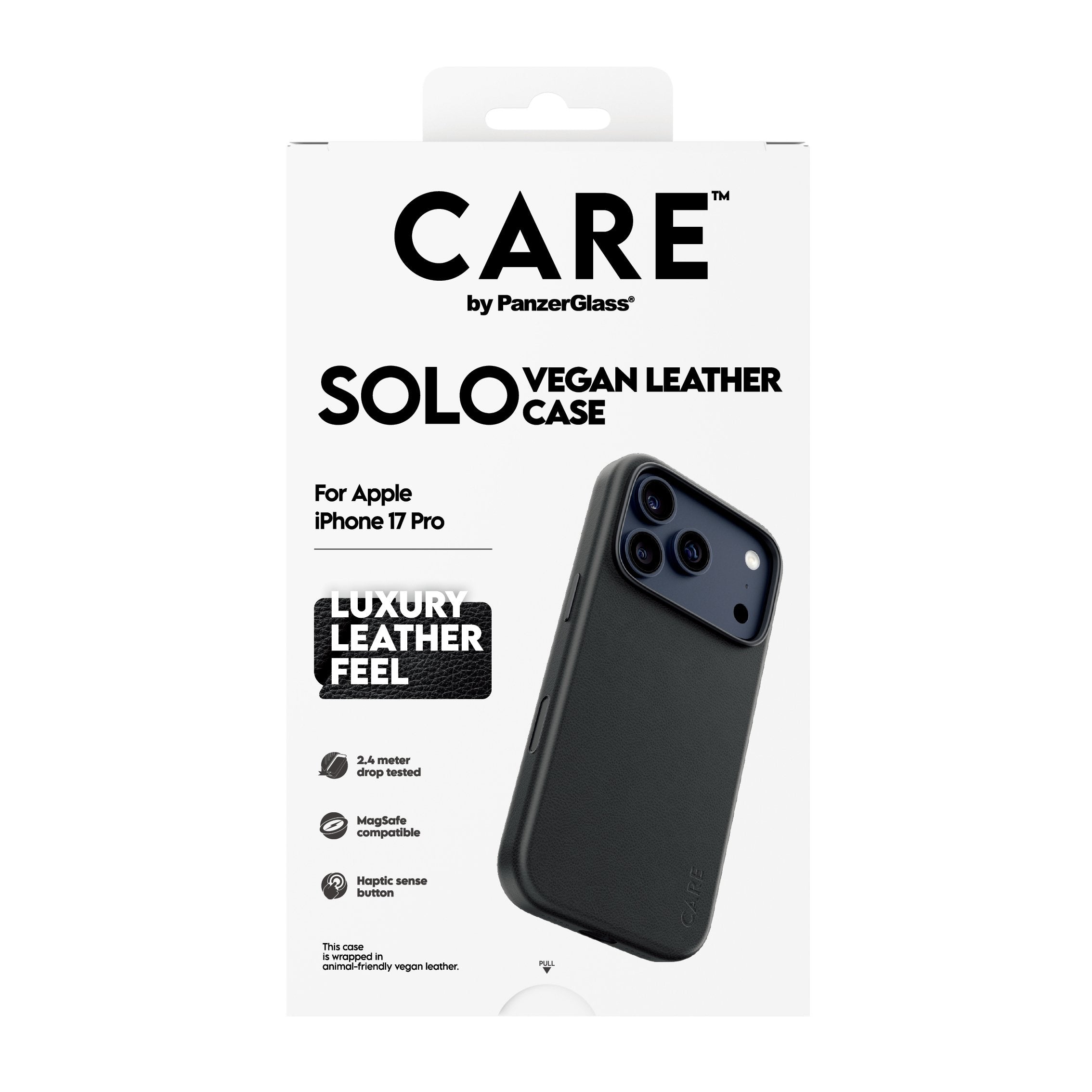 Panzerglass Care Solo Case Black Ip 17 Pro