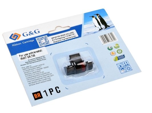G&G Farbrolle Compatible Con Epson Ir40t Bk Rt