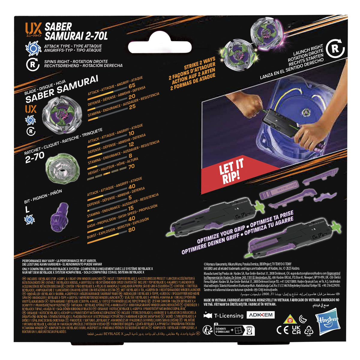 EAN 5010996338280 - Beyblade G1862EU40 juego y juguete de habilidad/activo imagen 4