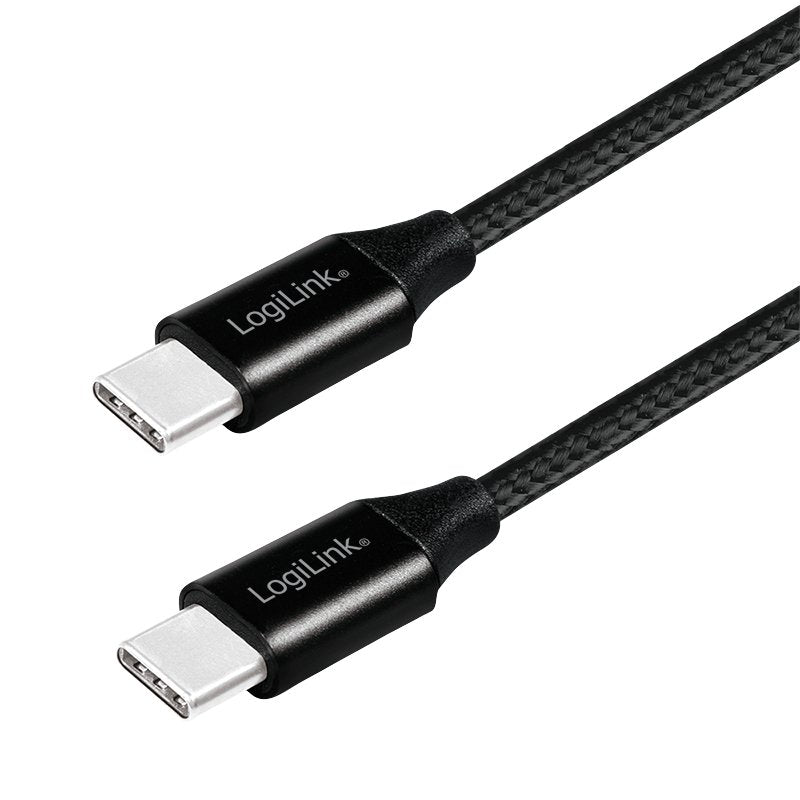 Logilink Cu0153 Cable Usb 0,3 M 2.0 Usb C Negro