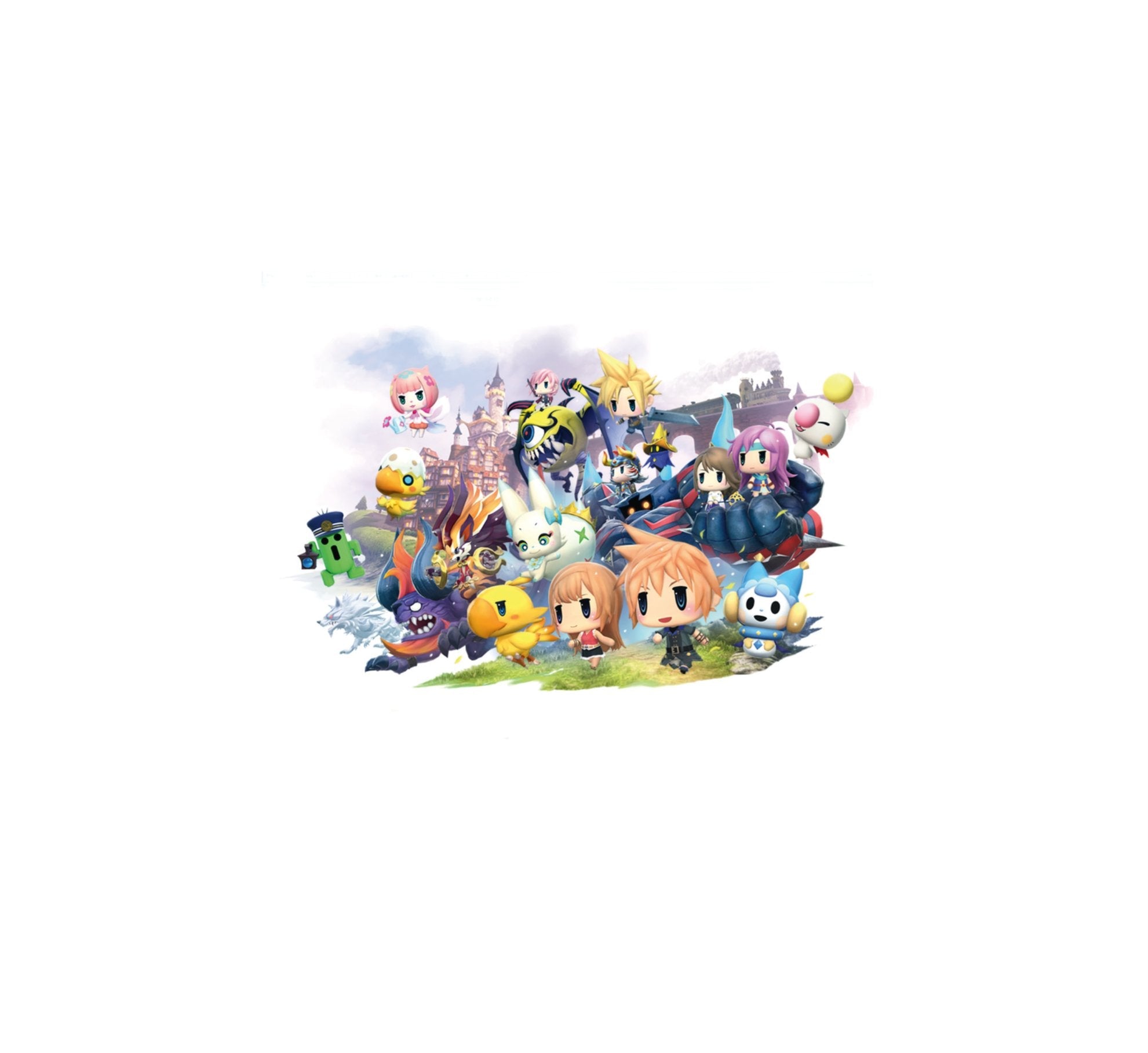 Juego World Of Final Fantasy Maxima Code In A Box Switch