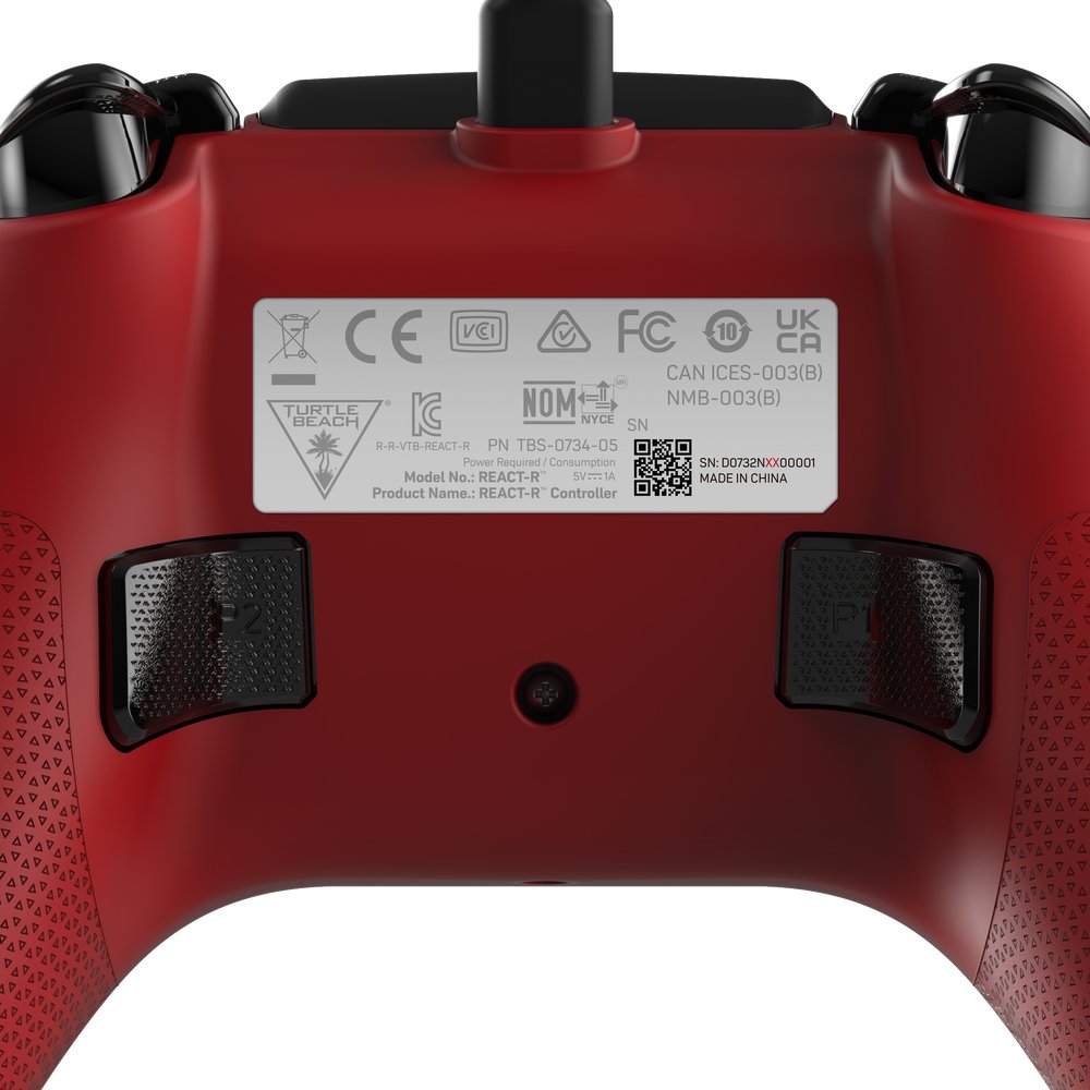 Turtle Beach React-R Xbox X/S Red