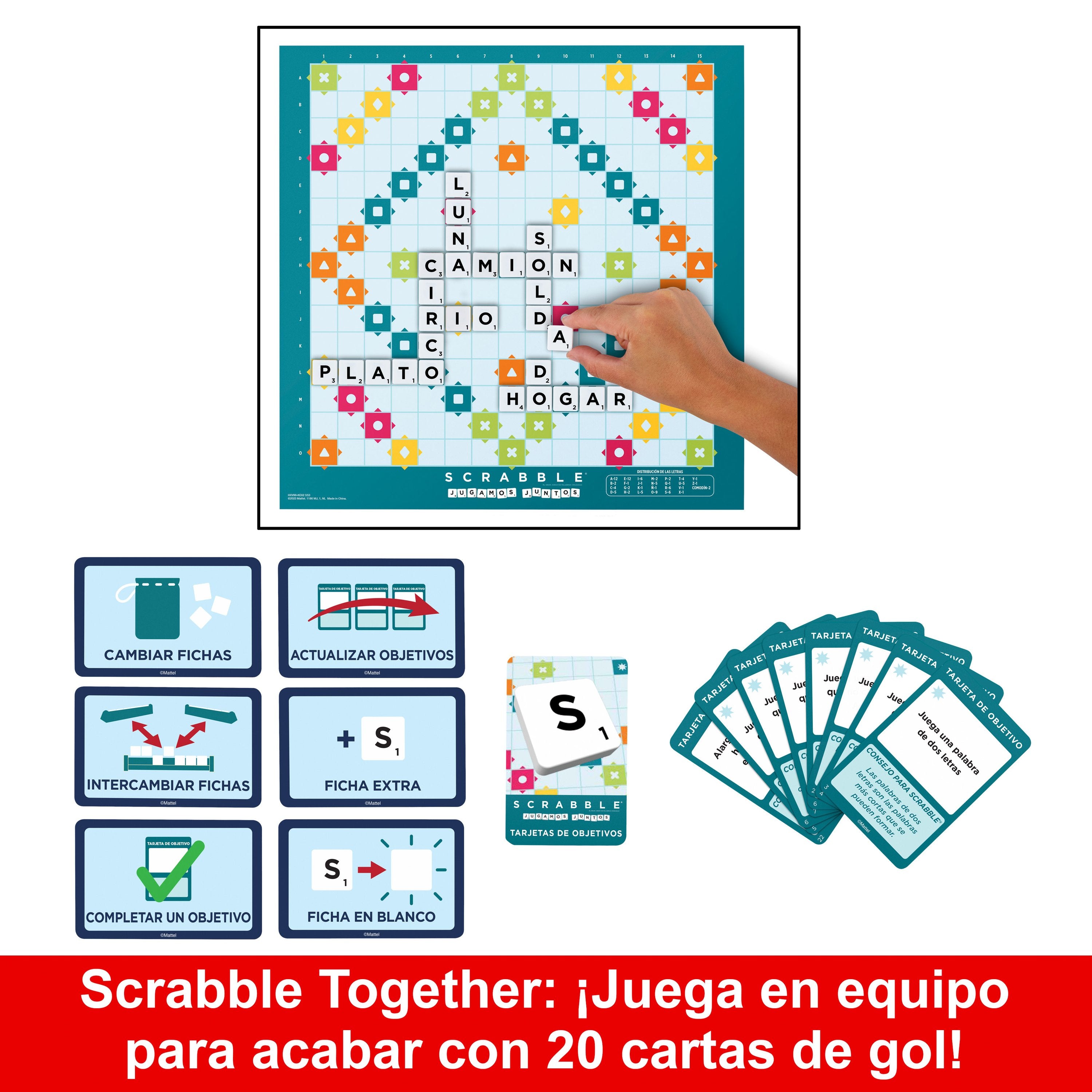 EAN 0194735239375 - Mattel Games HXV99 juego de tablero Word imagen 12