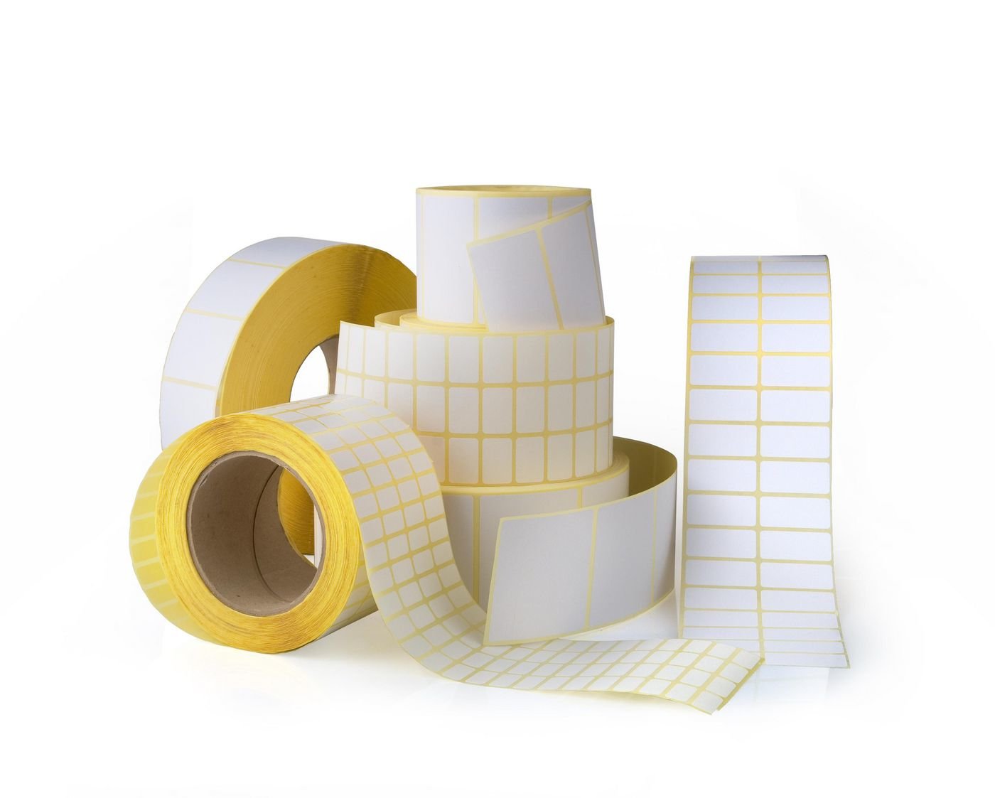 Label 57x32 - Core 25. White.  Eco. Dt. Permanent. 1.000
