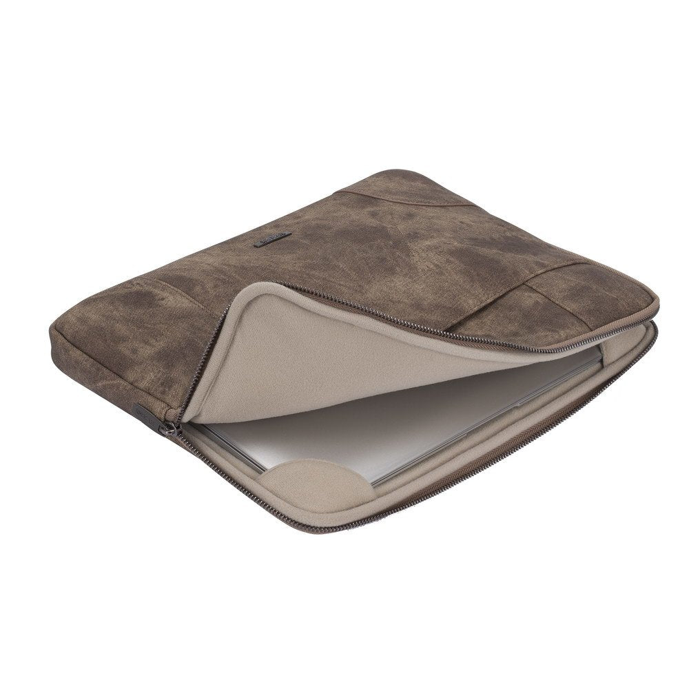 Rivacase 8904 Funda Para Portátil 13.3", Beige