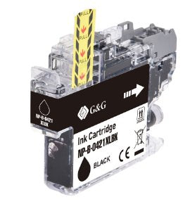 G&G Druckerpatrone Compatible Con Brother Lc421xlbk