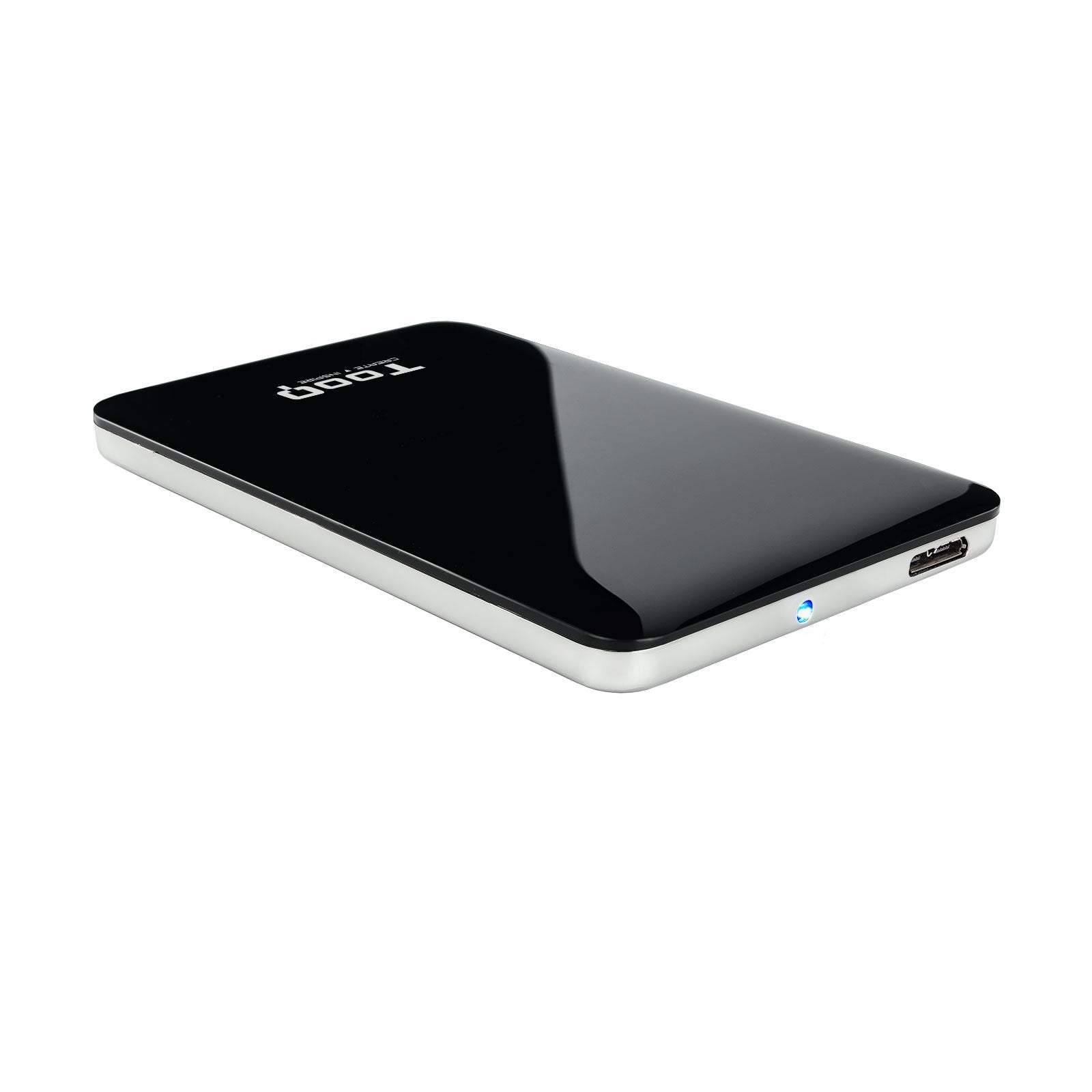 Tooq Carcasa Externa Hdd/Sdd 2.5" Hasta 7,0mm Sata Usb 3.0/3.1 Gen 1 - Ultraplana - Negro