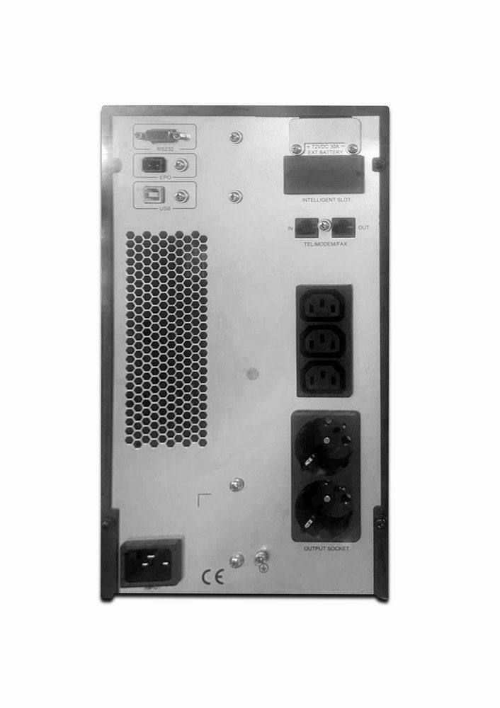 EAN 8716309124829 - Gembird EG-UPSO-2000 sistema de alimentación ininterrumpida (UPS) Doble conversión (en línea) 2 kVA 1800  imagen 4
