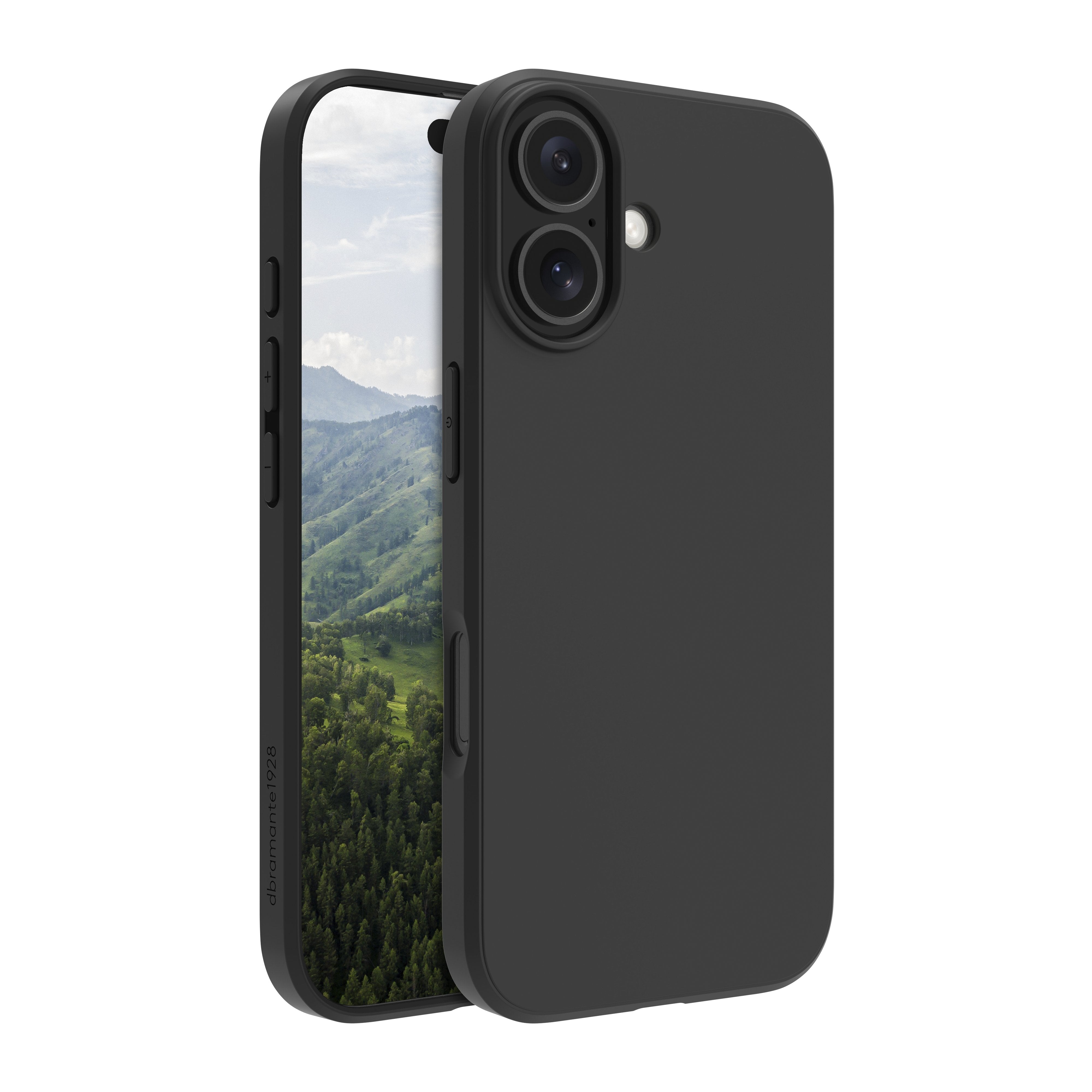 Dbramante1928 Nuuk Carcasa Trasera Para Teléfono Móvil Grueso Plástico Negro Para Apple Iphone 17