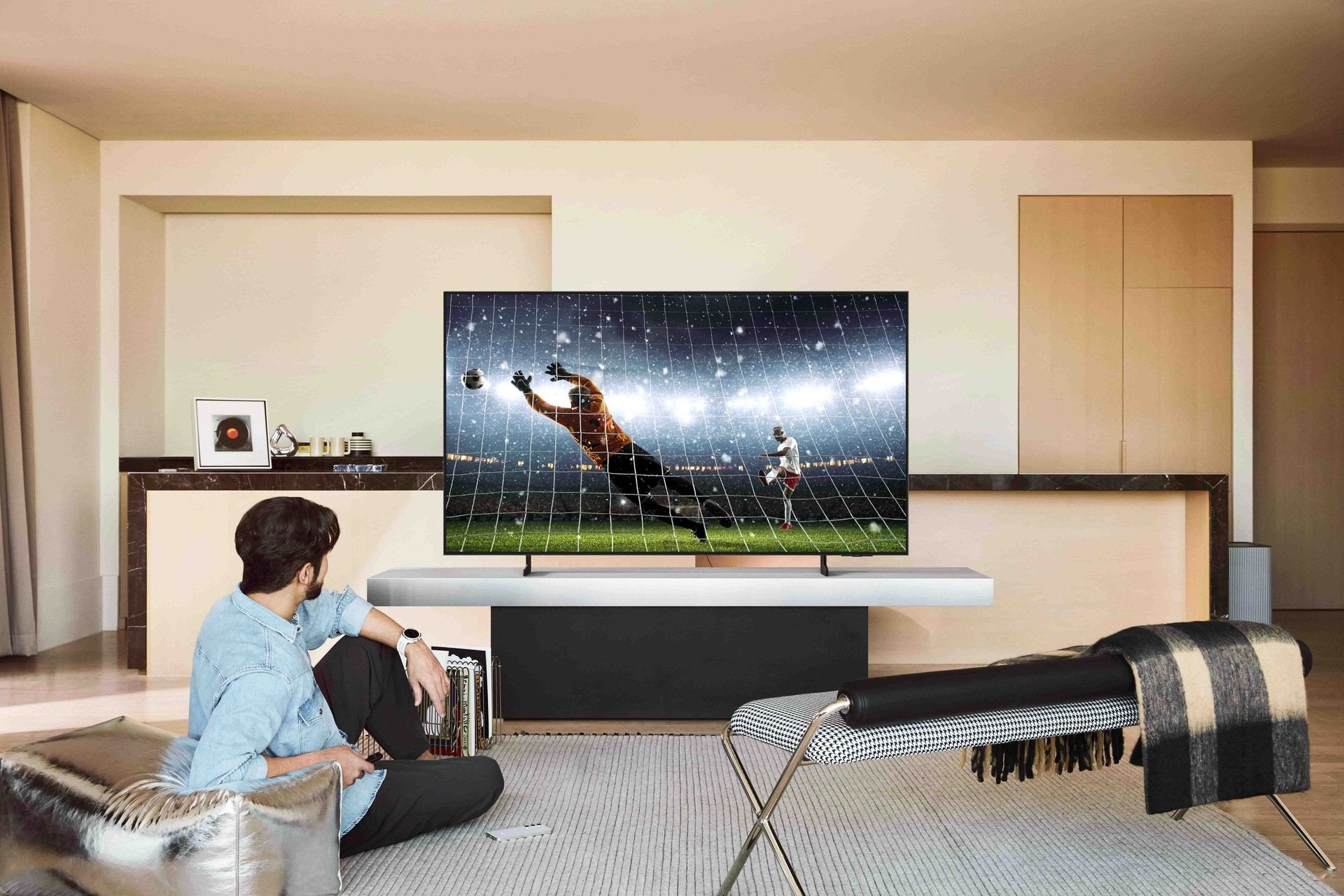 EAN 8806097057529 - Samsung TQ77S85FAE 195,6 cm (77") 4K Ultra HD Smart TV Wifi Negro imagen 3