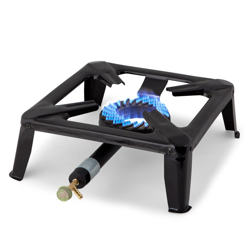 Orbegozo Fo 6000 Hornillo A Gas Para Paellas Al Aire Libre - Potente Quemador De Hierro Fundido - Resistente Cuerpo De