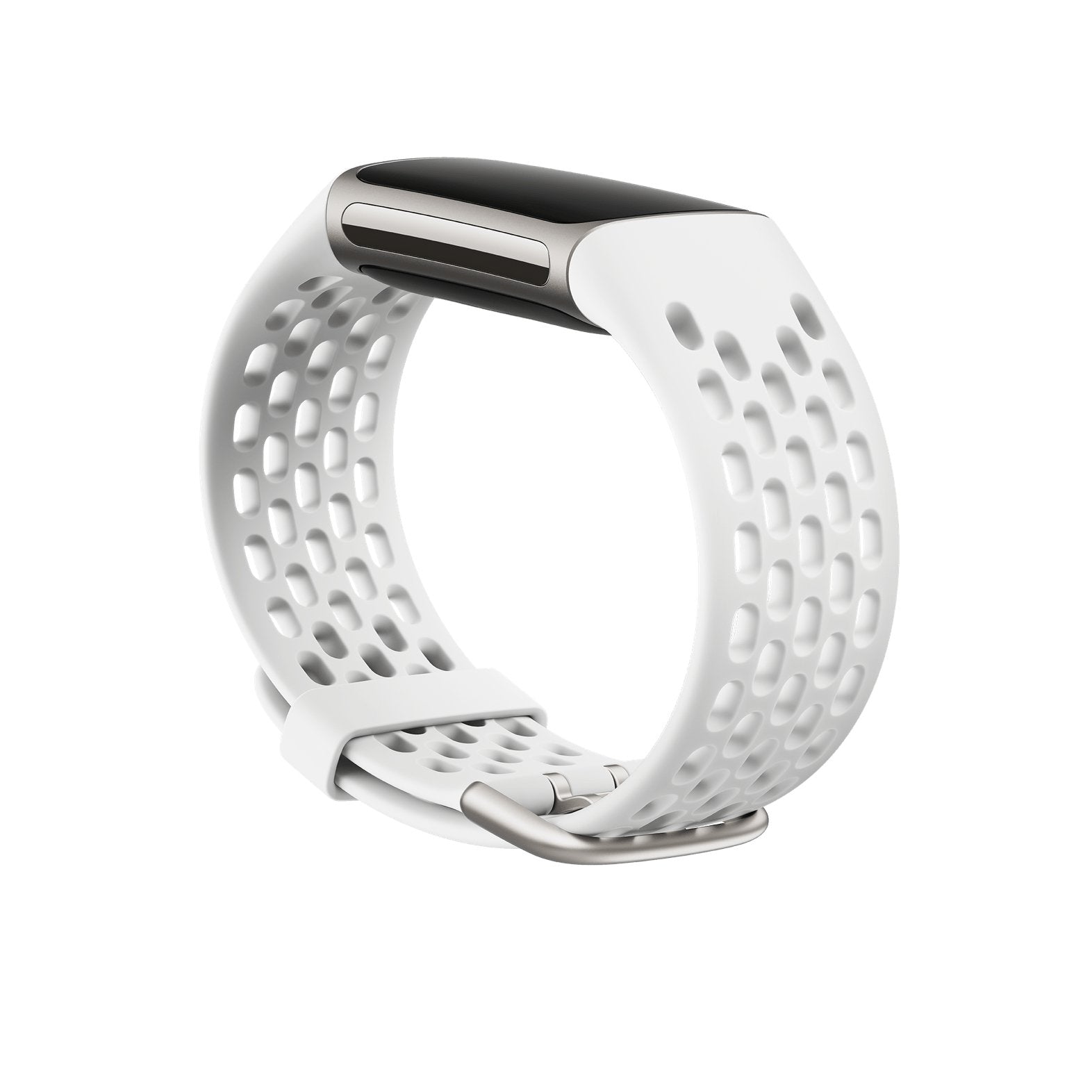 Fitbit Charge 5 Grupo De Rock Blanco Silicona