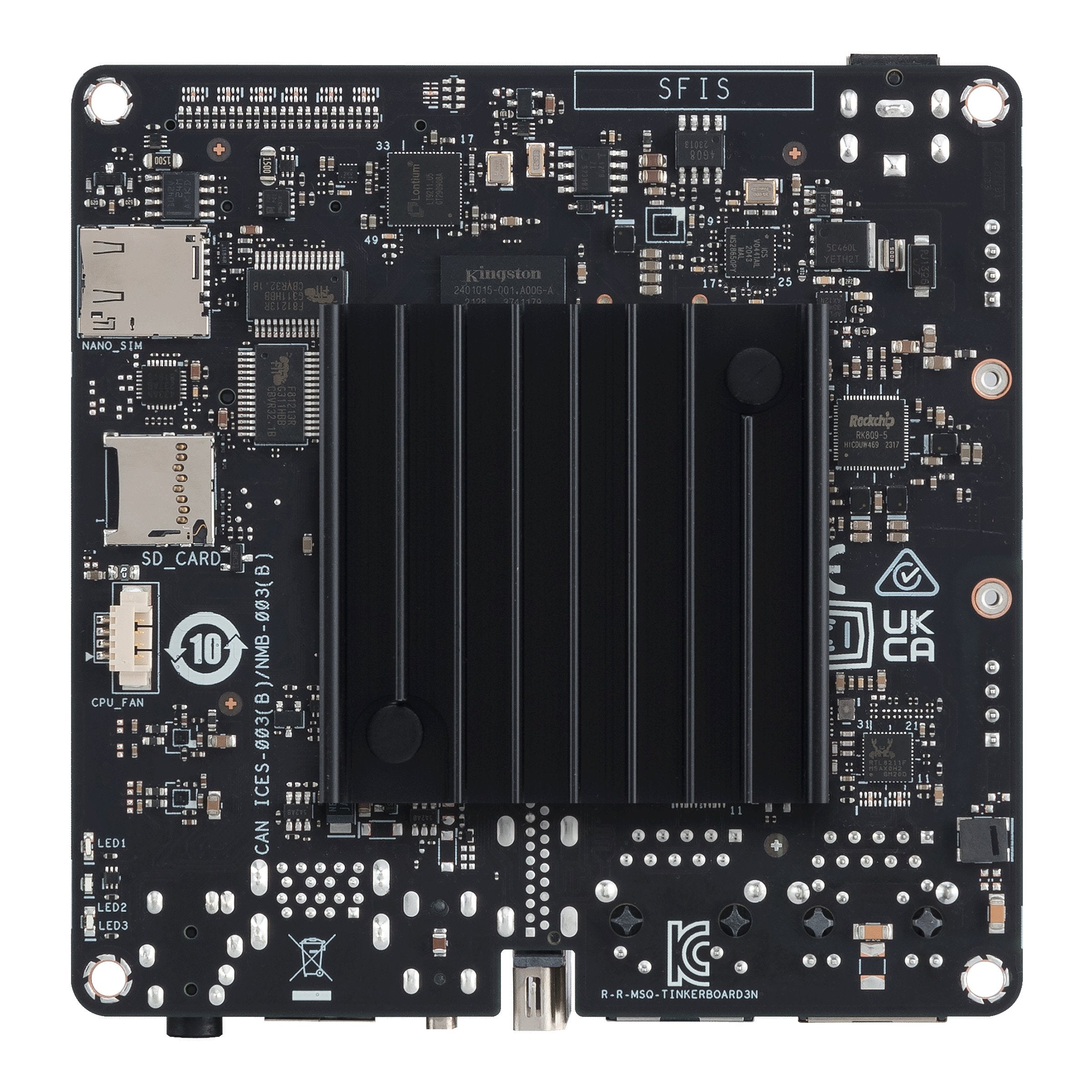 EAN 4711387259207 - ASUS Tinker Board 3N placa de desarrollo Rockchip RK3568 imagen 5