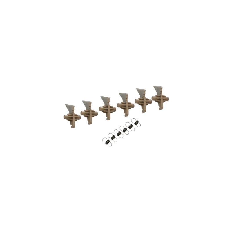 6xupper Picker Finger W/Spring Km3050 Km4050 Km5050 2bl20080 Kyce7826