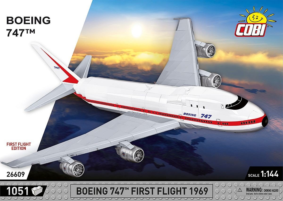 EAN 5902251266097 - COBI Boeing 747 First Flight 1969 imagen 3