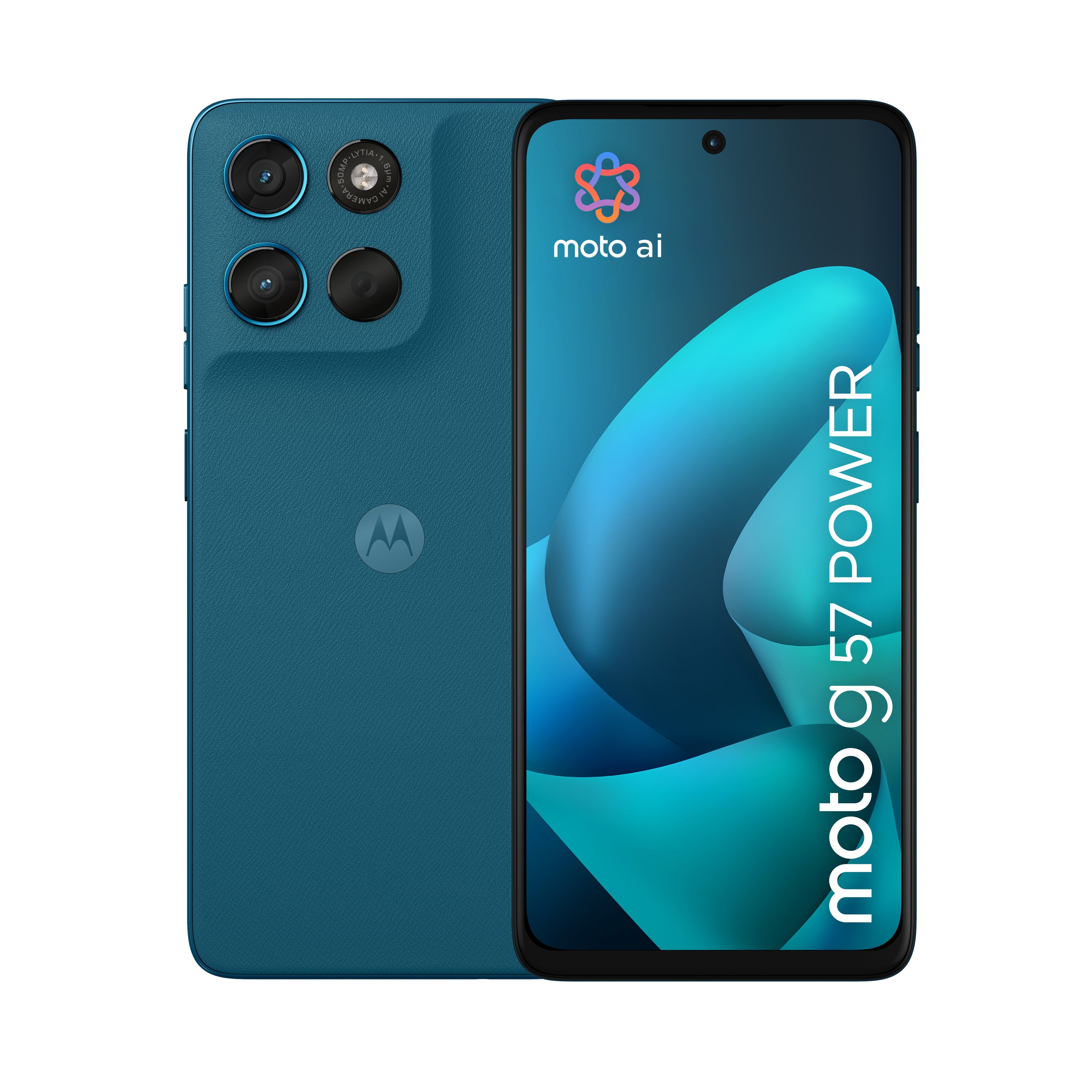 Motorola Moto G57 Power 17,1 Cm (6.72") Sim Doble Android 16.0 5g Usb Tipo C 12 Gb 256 Gb 7000 Mah Azul