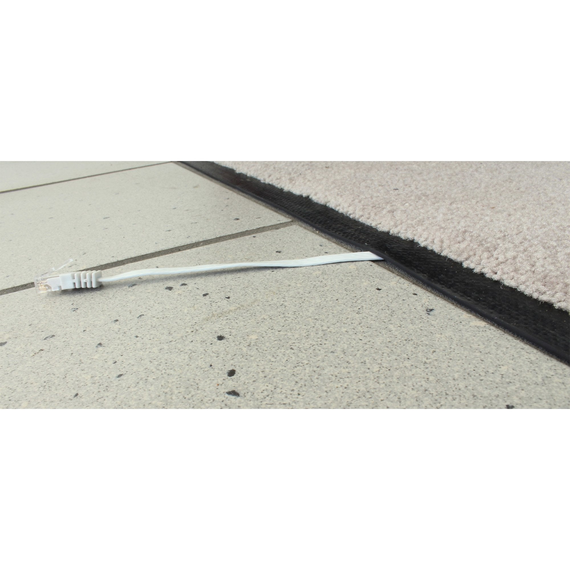 Inline Flat Ultraslim Cable De Red U/Utp Cat.6 Gigabit Ready Blanco 0,5m