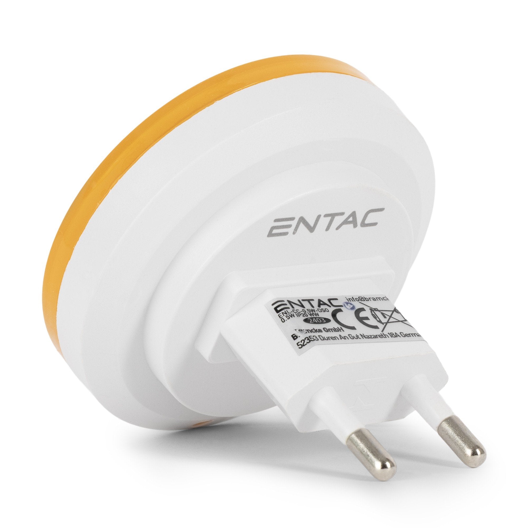 Entac Nachtlicht 0.5w Kreis Ww Naranja Dämmerungssensor