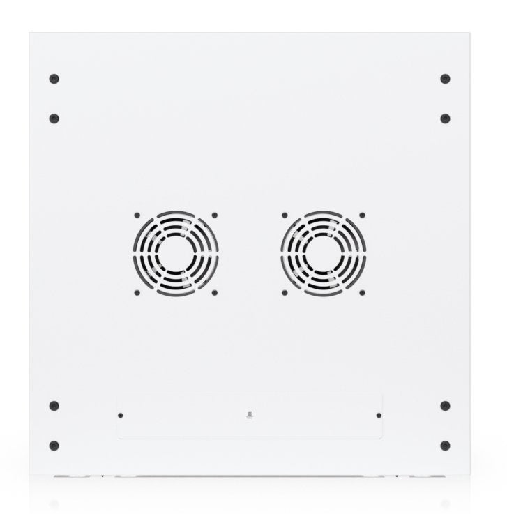 Fully Assembled Wall-Mount Rack With Built-In Fans And Uacc-Rack-12u-Wall-600-G