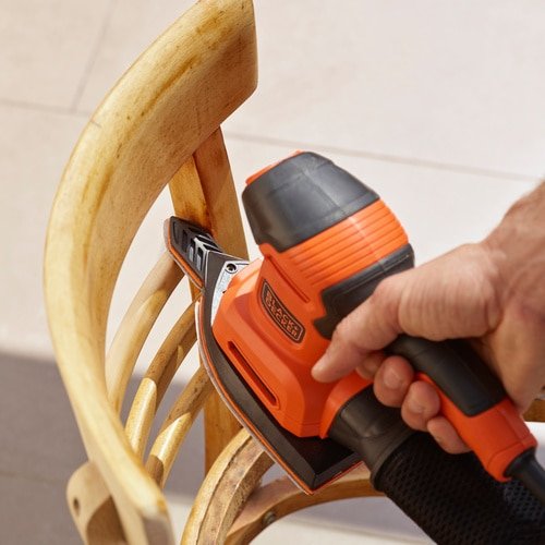 Black+Decker Lijadora Múltiple 4 En 1 Bew200-Qs, Lijadora Delta Bew200-Qs