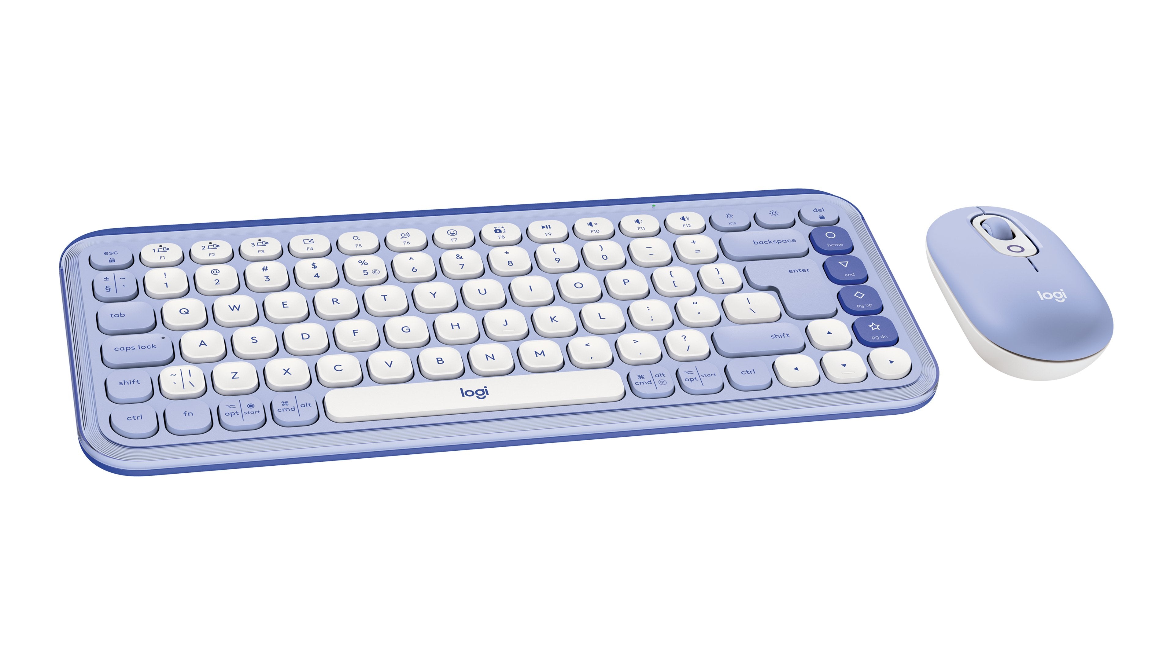EAN 5099206127692 - Logitech 920-013078 teclado Ratón incluido Universal Bluetooth QWERTY Turco Lila, Blanco imagen 4