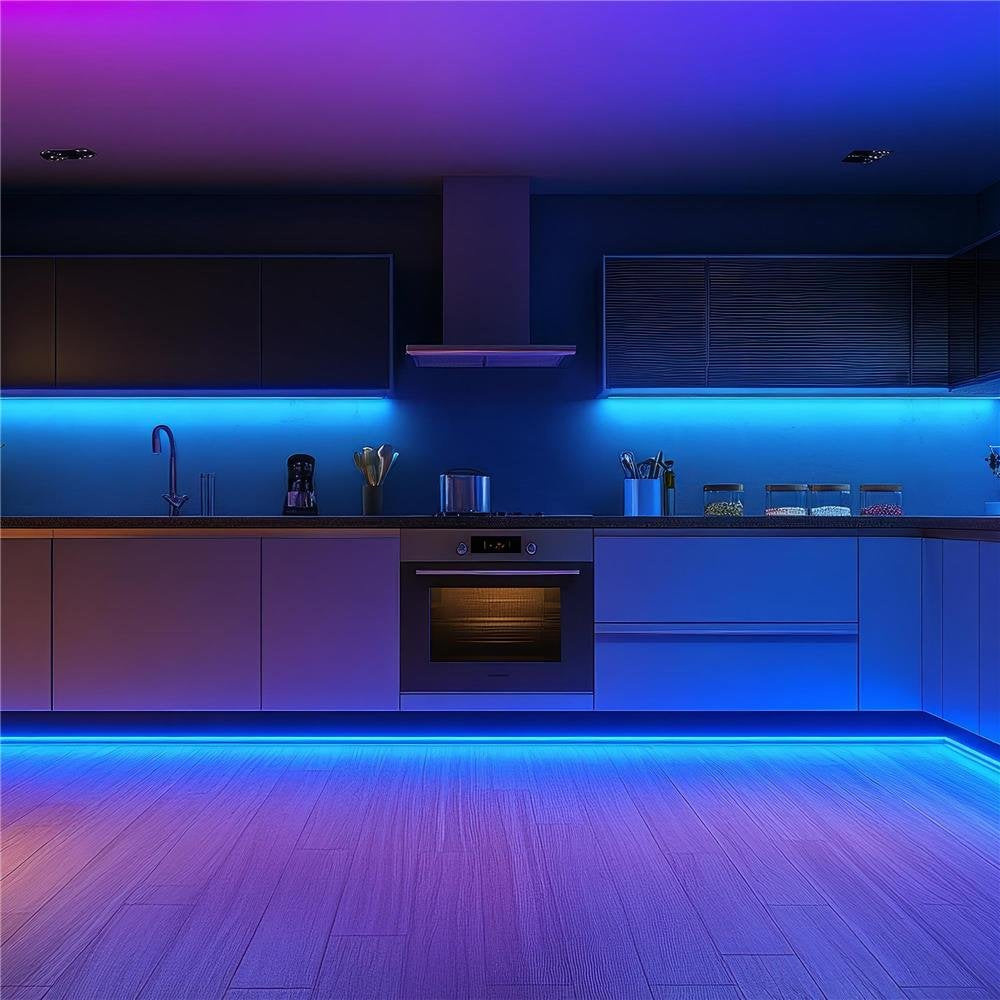 Avide Led Mreifen Blimer 12v 16w Rgb 5m Tuya Ir Fernbedi.