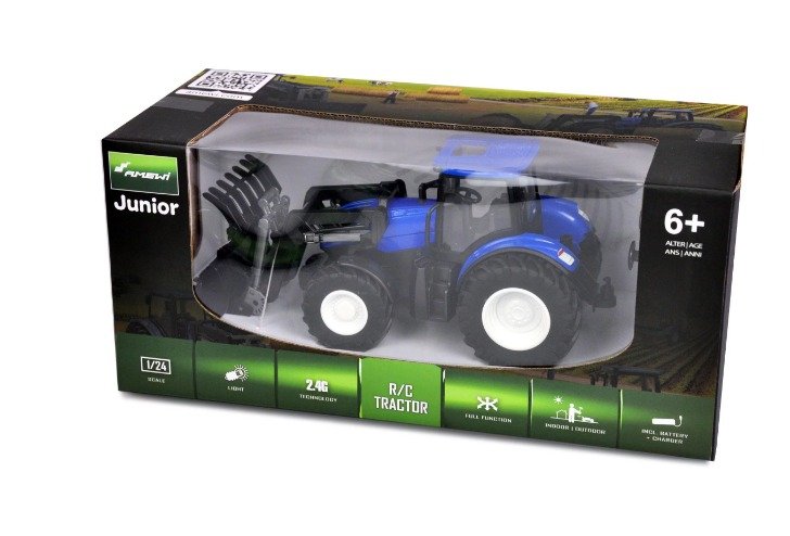 Amewi Rc Traktor Mit Frontlader Liion 500mah Azul/6+