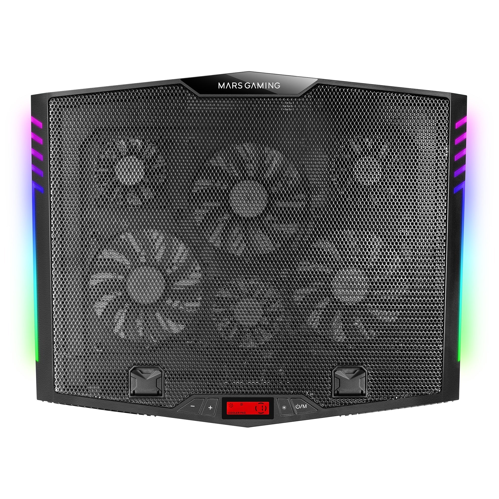 Soporte Refrigerante Mars Gaming Mnbc5 Para Portátiles Hasta 17.3' Iluminación Led
