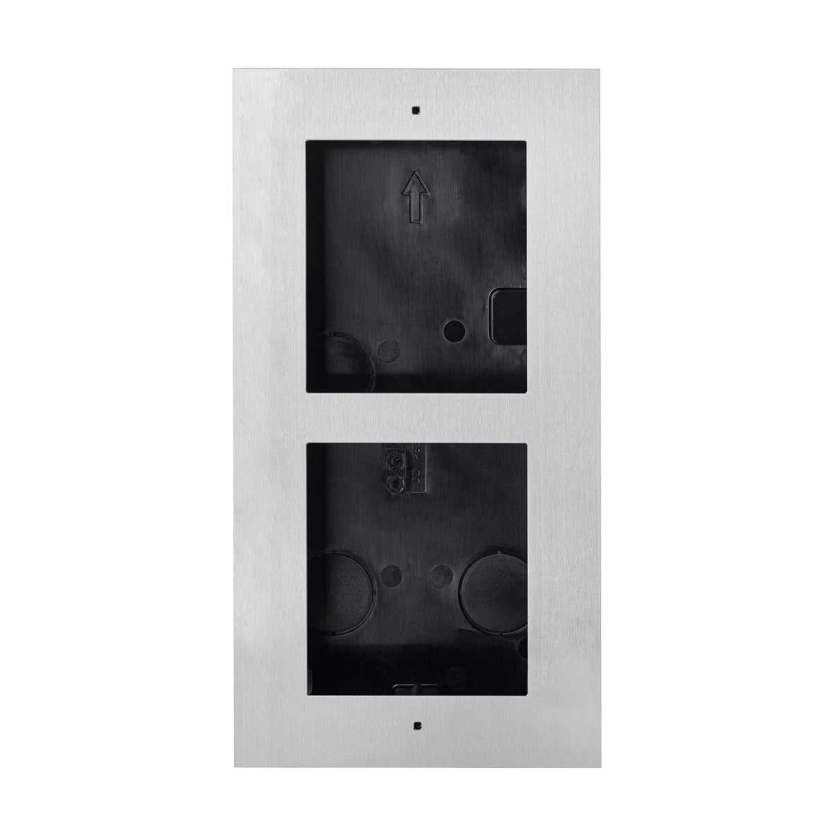 Abus Security-Center Marco Para 2 Module Montaje Empotrado Acero Inoxidable