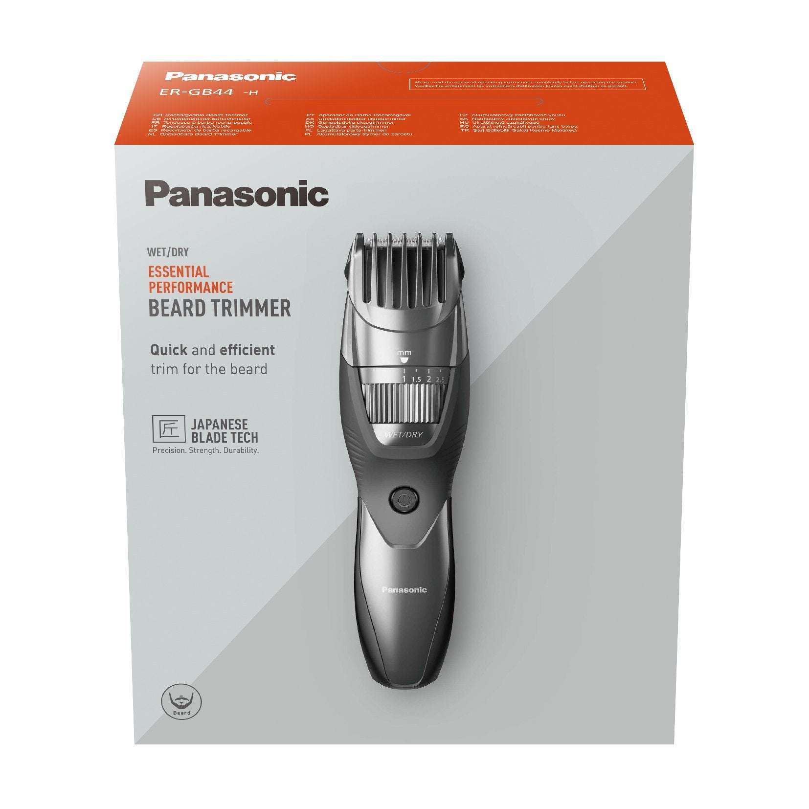 Recortador Barba Wetdry Pcre Plata