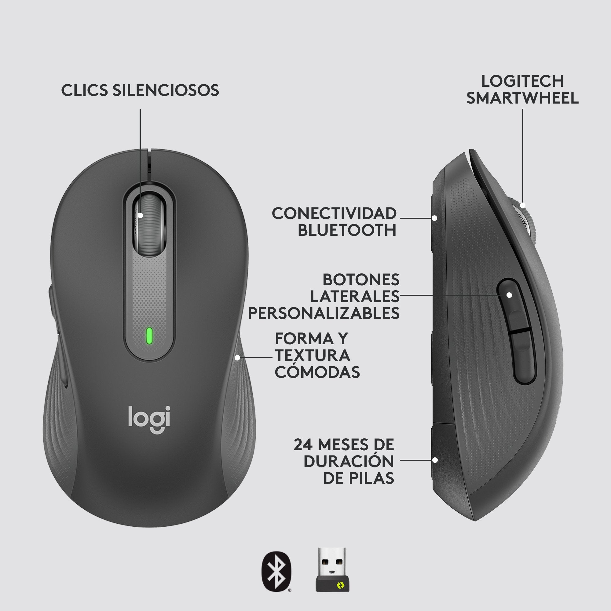 EAN 5099206097179 - Logitech 910-006236 ratón Oficina mano derecha Bluetooth Óptico 4000 DPI imagen 12