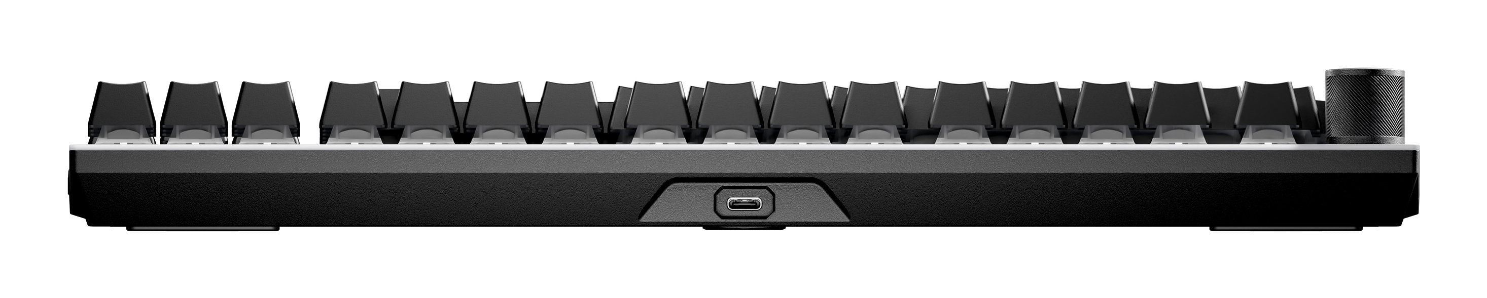 Teclado Gamer Mecánico (Silent Linear) Be Quiet! Light Mount Tkl Rgb (Negro)