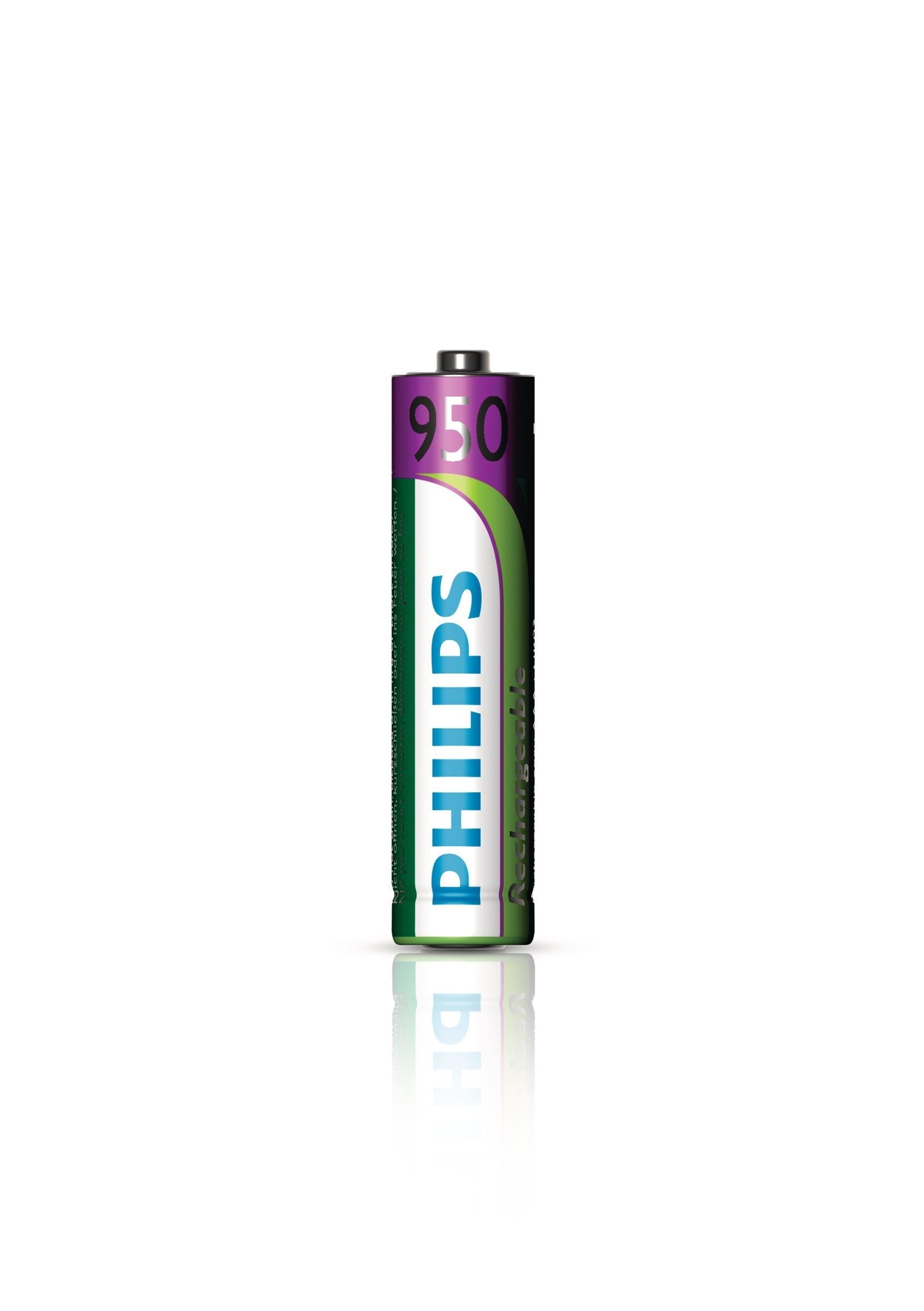 Pack De 2 Pilas Aaa Philips R03b2a95 10 1.2v Recargables