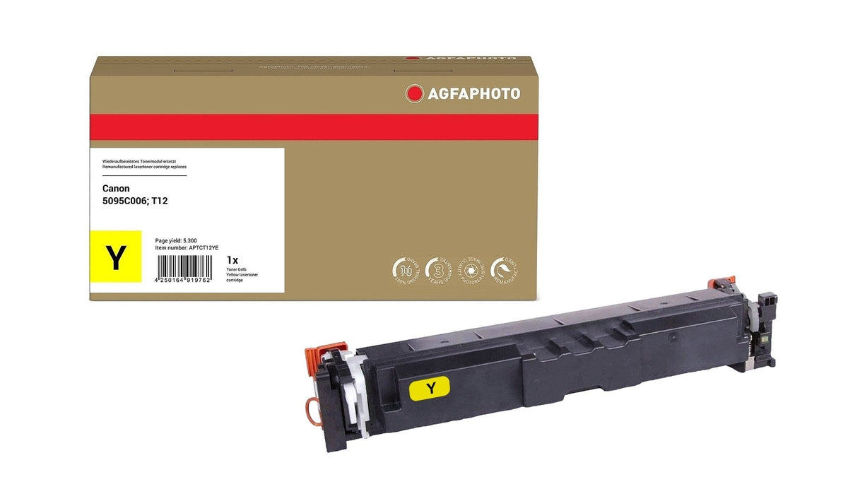 Agfa Photo Tóner Amarillo Aptct12ye  5300 Copias