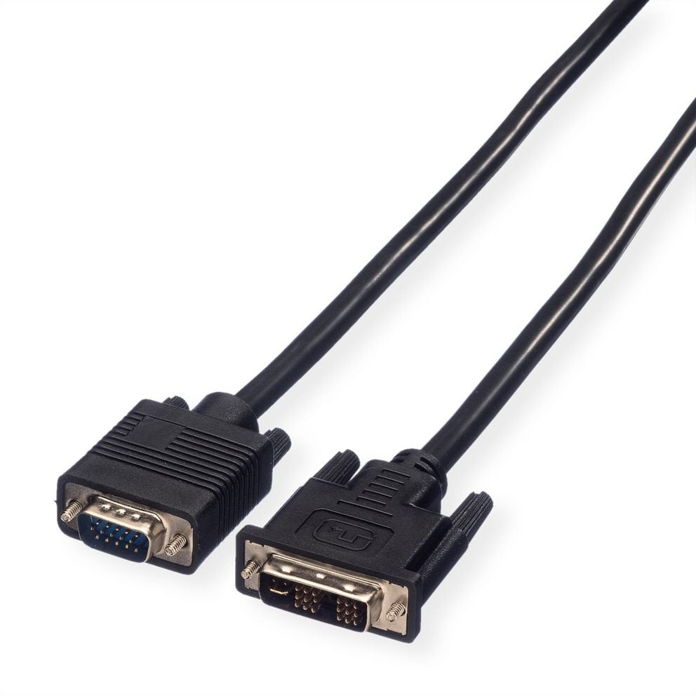 EAN 7611990168903 - VALUE 11.99.5420 adaptador de cable de vídeo 2 m DVI VGA (D-Sub) Negro imagen 1