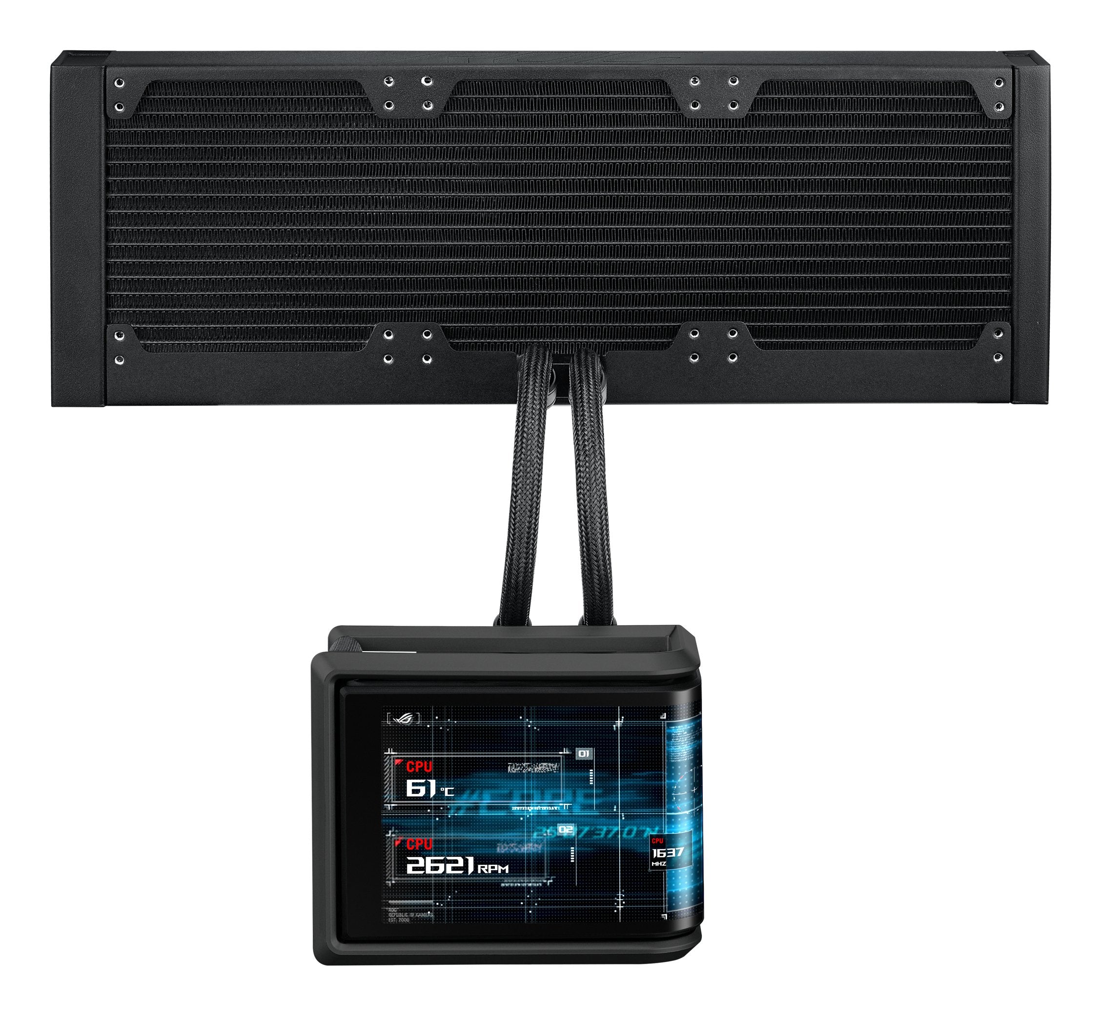 EAN 4711387850657 - ASUS ROG Ryuo IV SLC 360 ARGB Procesador Sistema de refrigeración líquida todo en uno 12 cm Negro imagen 14
